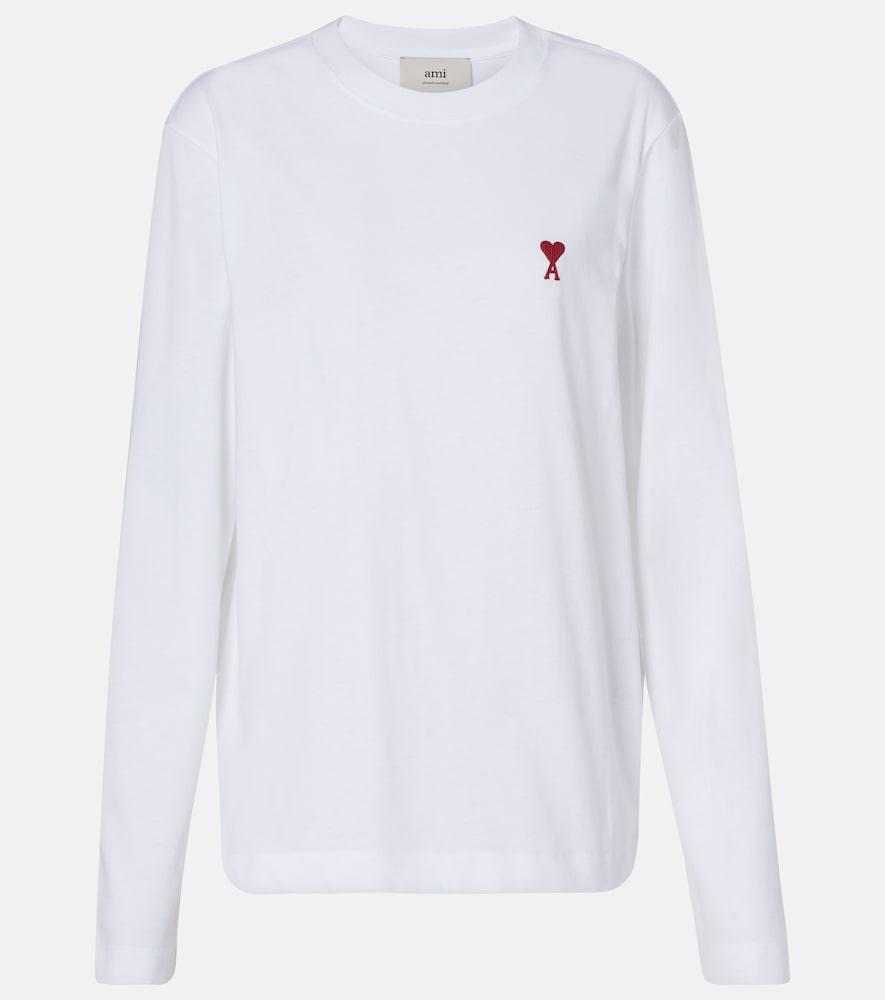 ami paris ami de caur cotton jersey t-shirt