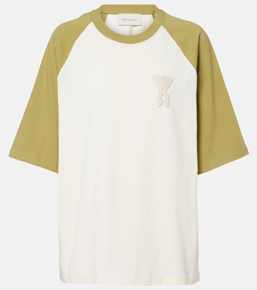 ami paris ami de caur cotton jersey t-shirt