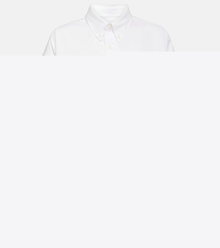 ami paris ami de caur cotton poplin shirt