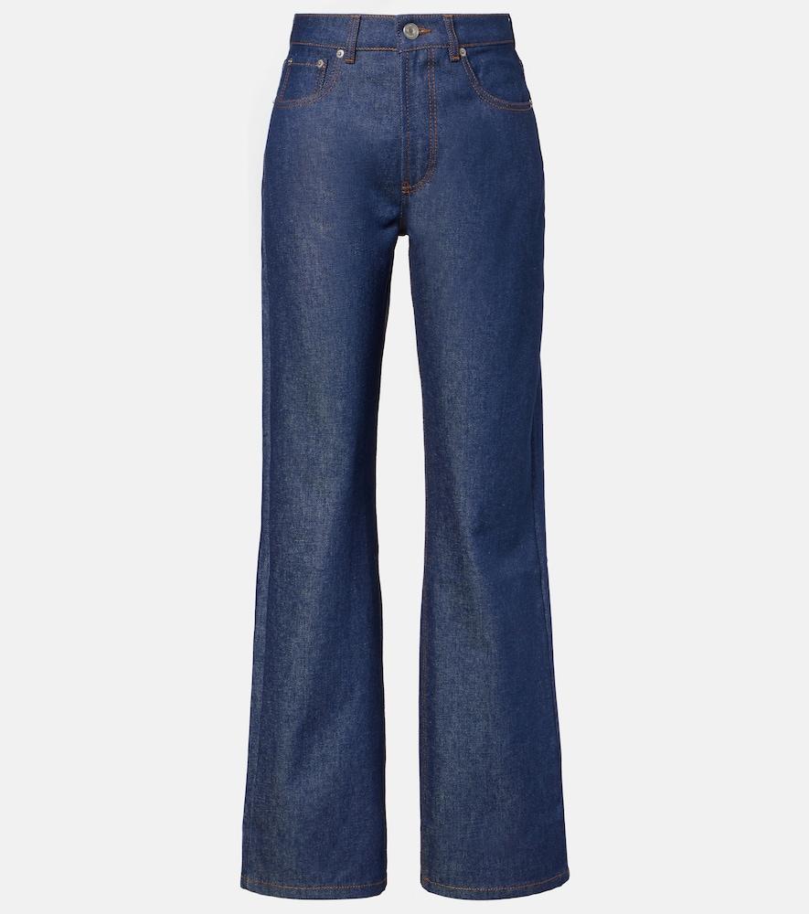 ami paris mid-rise straight jeans