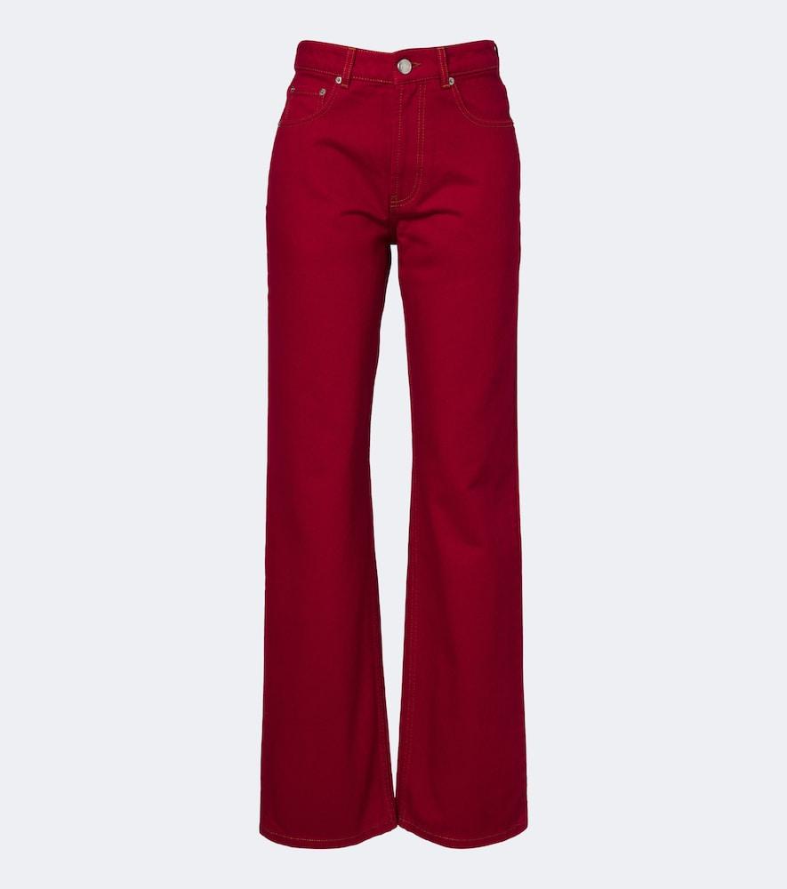 ami paris wide-leg jeans