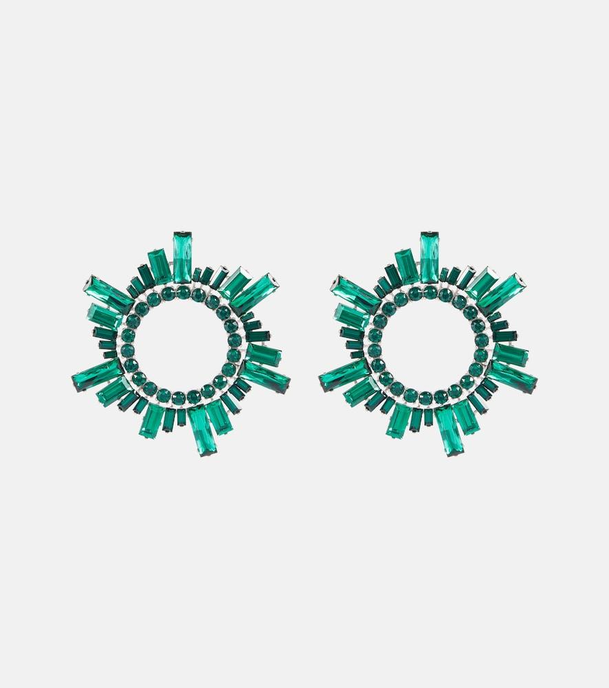 amina muaddi begum crystal-embellished earrings