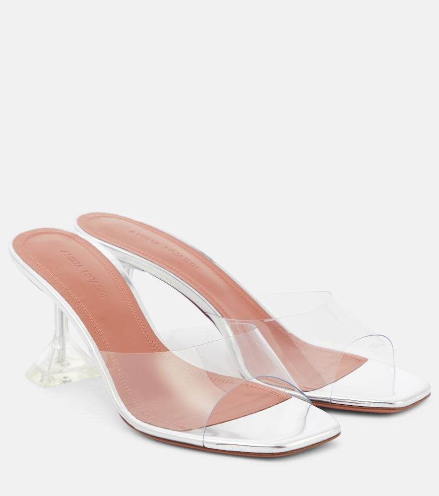 amina muaddi lupita leather mules