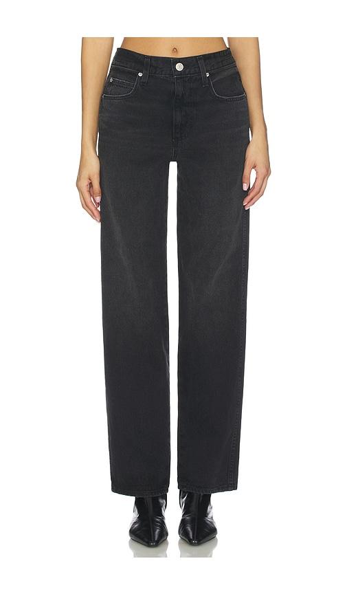 amo denim anette jeans in black. - size 23 (also in 24, 30, 31, 32)