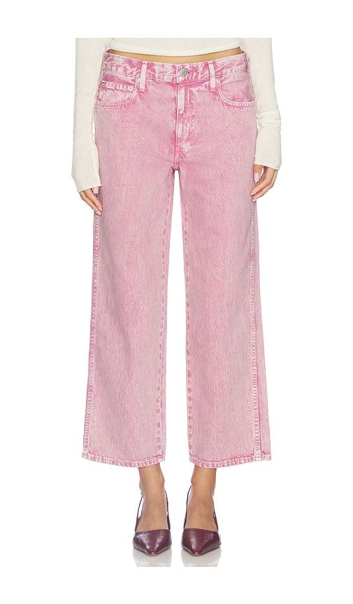 amo denim billie jeans in pink. - size 26 (also in 27, 30, 31, 32)