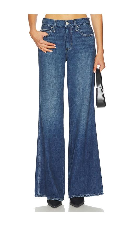 amo denim faith flare jeans in blue. - size 30 (also in 32)