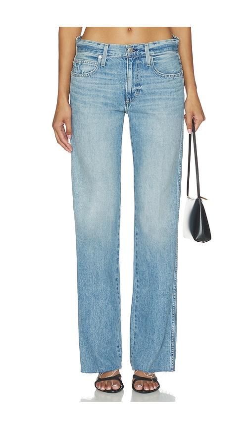 amo denim marcenia wide leg jeans in blue. - size 23 (also in 25, 26, 27, 28, 30, 31, 32)