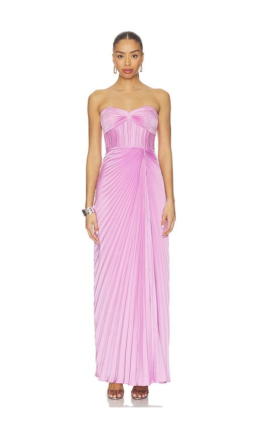 amur joyceann sweetheart gown in pink. - size 0 (also in 00, 2, 4, 6, 8, 10, 12)