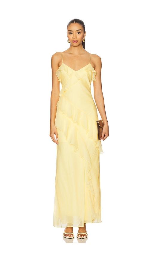 amur sophia gown in yellow. - size 10 (also in 6, 8, 12)