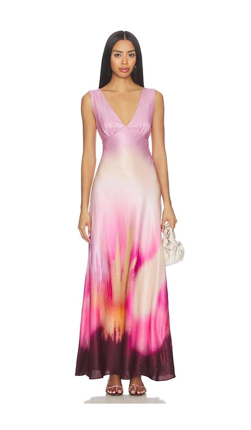 amur zarita gown in pink. - size 0 (also in 00, 2, 4)