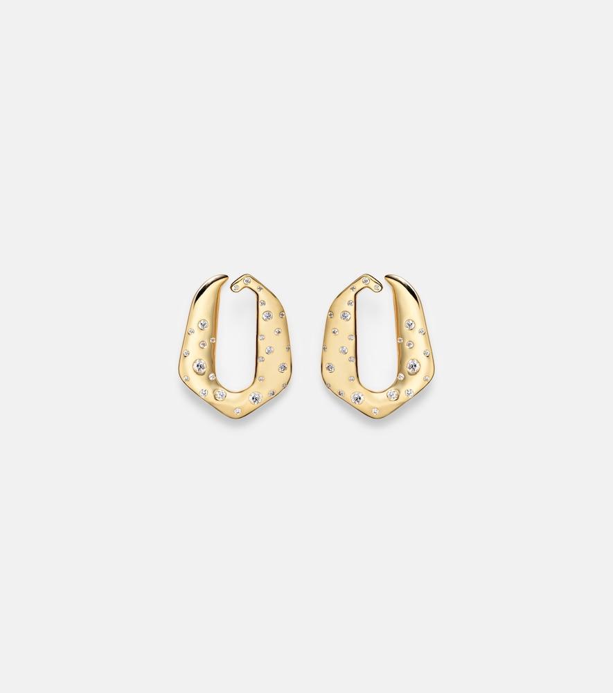 ananya 18kt gold earrings with diamonds