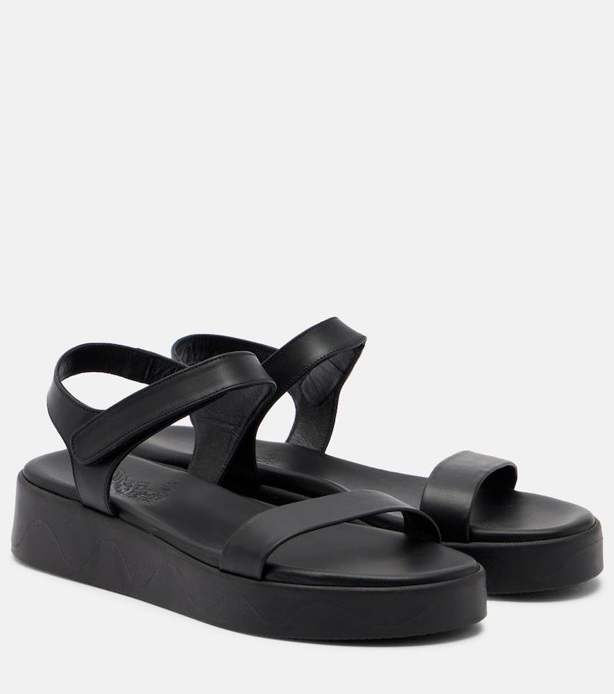 ancient greek sandals leather platform sandals