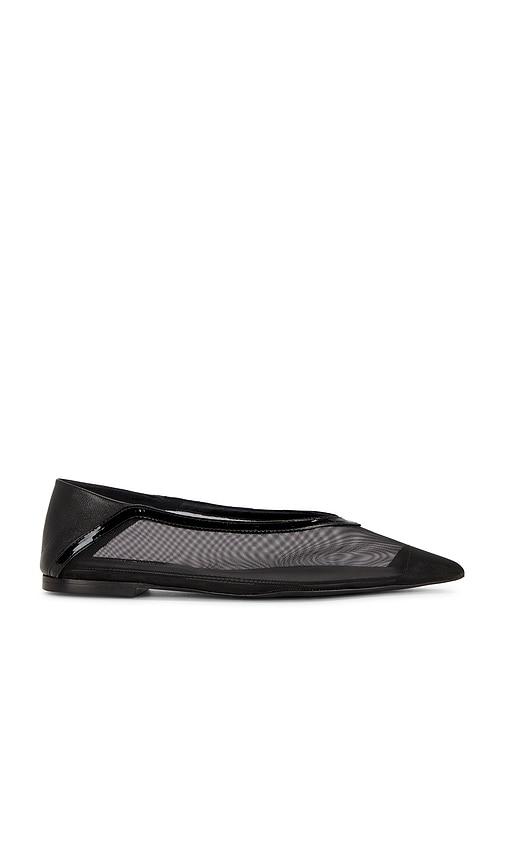 anine bing aneka babouche in black. - size 36 (also in 37, 38)