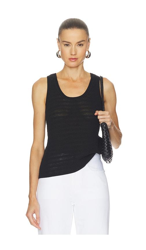 anine bing arie tank in black. - size l (also in xs, s, m)