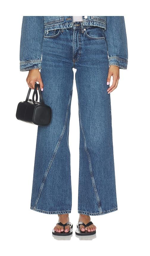 anine bing brie jean in blue. - size 23 (also in 24, 25, 26, 27, 28)