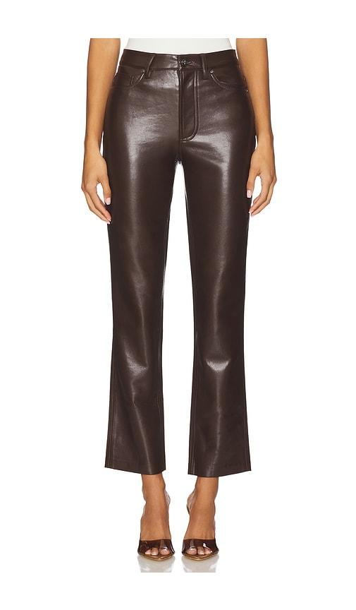 anine bing bruno pant in brown. - size 24 (also in 25, 27, 28, 30, 31)
