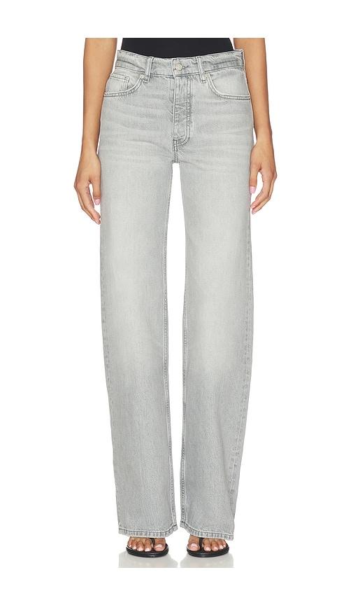 anine bing hugh jeans in grey. - size 23 (also in 24, 26, 27, 28, 29, 30)