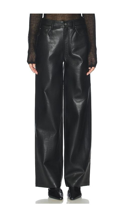 anine bing manon pant in black. - size 25 (also in 26, 27, 28, 30)