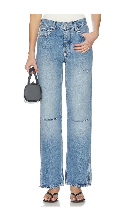anine bing roy jean in blue. - size 23 (also in 24, 25, 26, 27, 28, 29, 30)