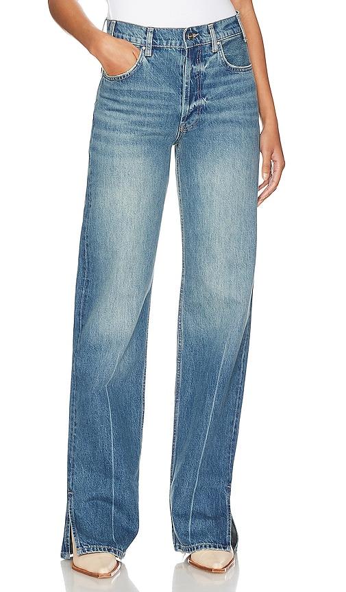 anine bing roy jeans in denim-medium. - size 23 (also in 24, 25, 26, 27, 28, 29, 30)
