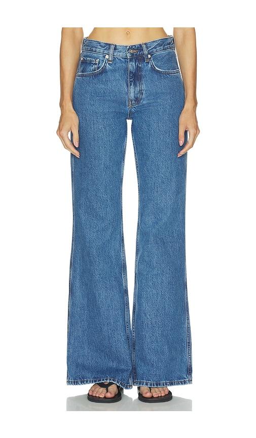 anine bing wyatt jean in blue. - size 23 (also in 24, 25, 26, 27, 28, 29)