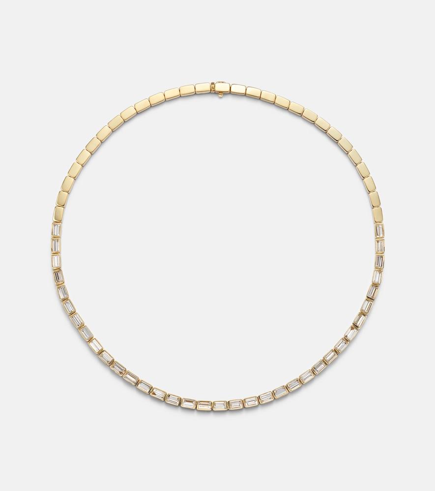 anita ko bunny 18kt gold necklace with diamonds
