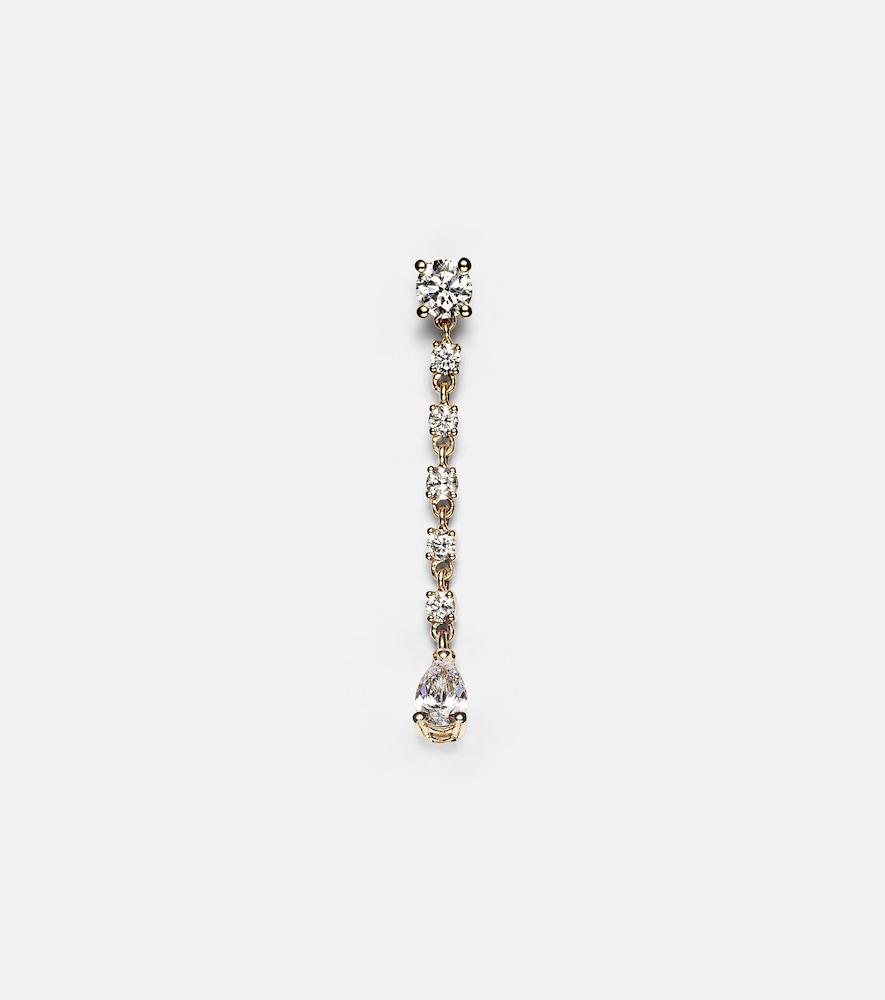 anita ko olivia 18kt gold single earring with diamonds