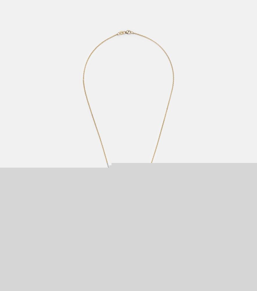 anita ko phoenix 18kt gold pendant necklace