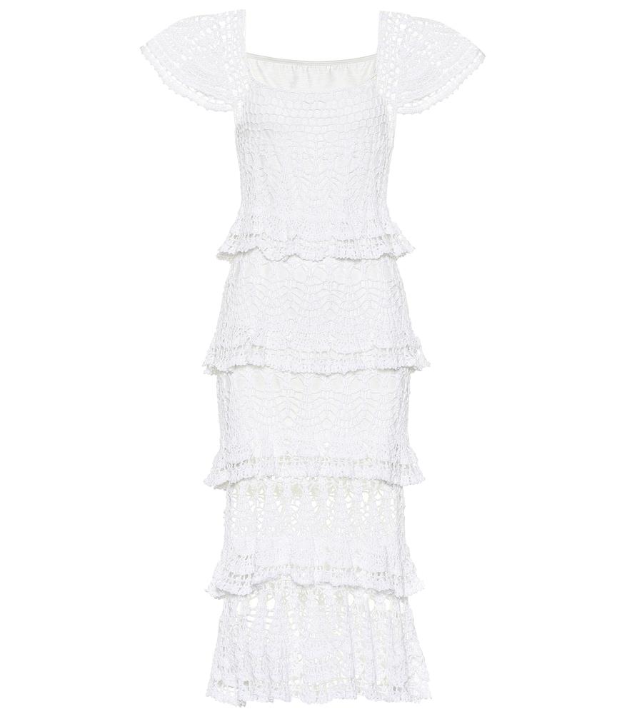 anna kosturova cotillion crochet maxi dress