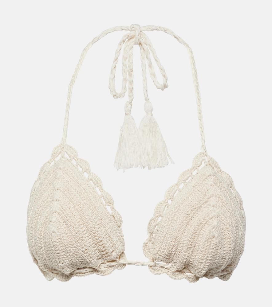 anna kosturova crochet bikini top