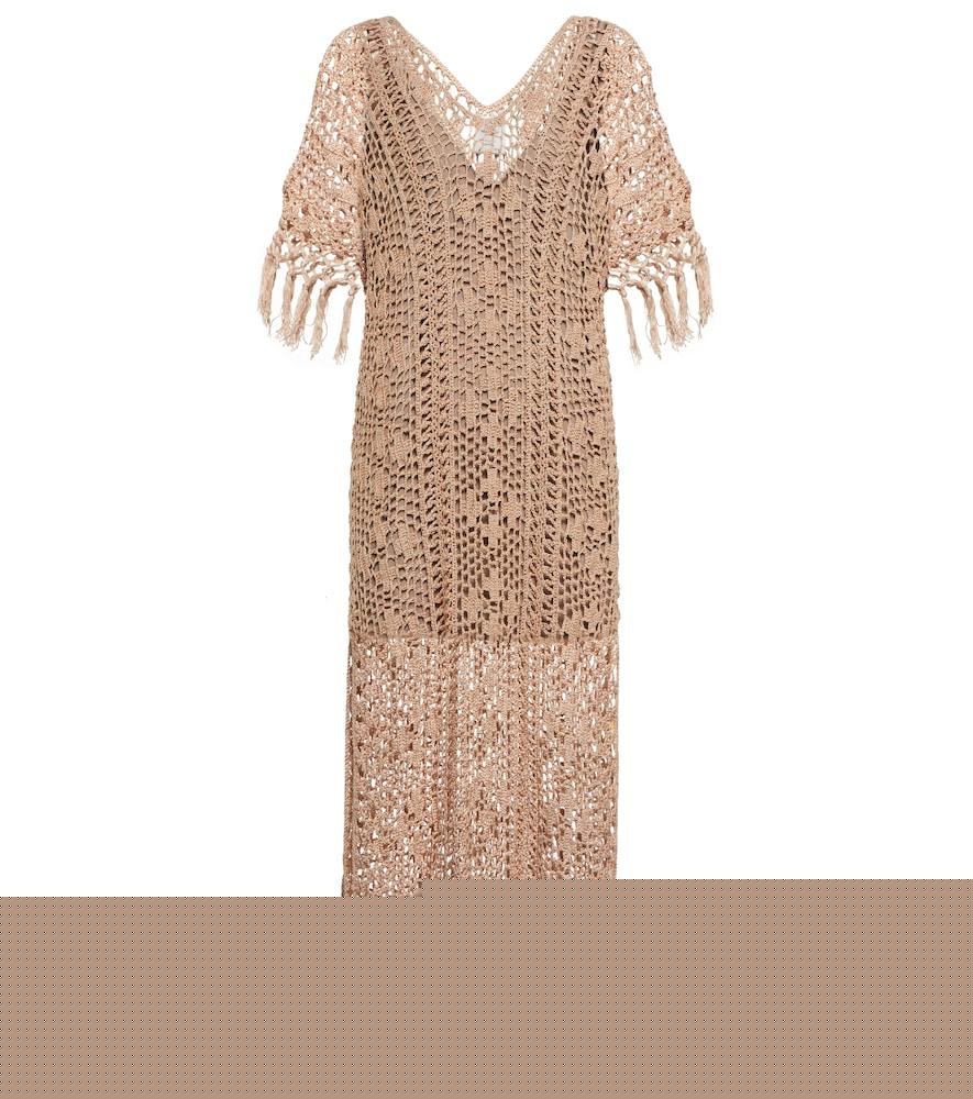 anna kosturova savannah crochet maxi dress