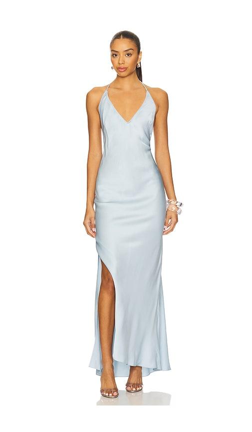 anna october justina dress in baby blue. - size l (also in s, m)