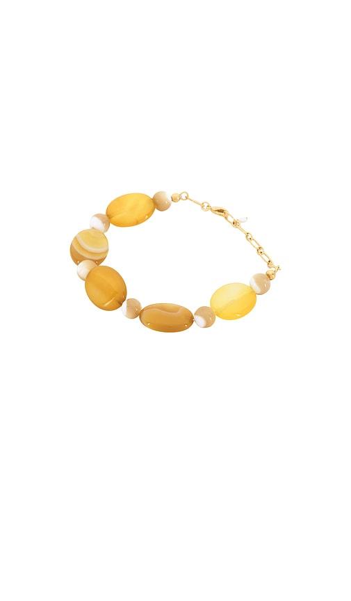 anni lu desert dreamer bracelet in yellow.