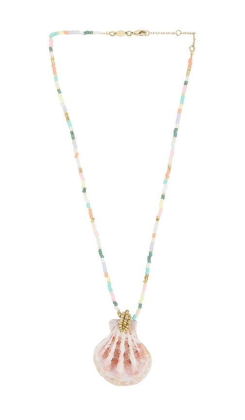 anni lu eldorado spritz necklace in pink.