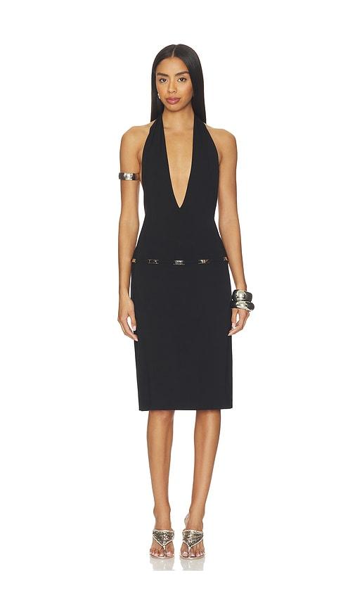 anonie ella dress in black. - size l (also in s, m, xl)