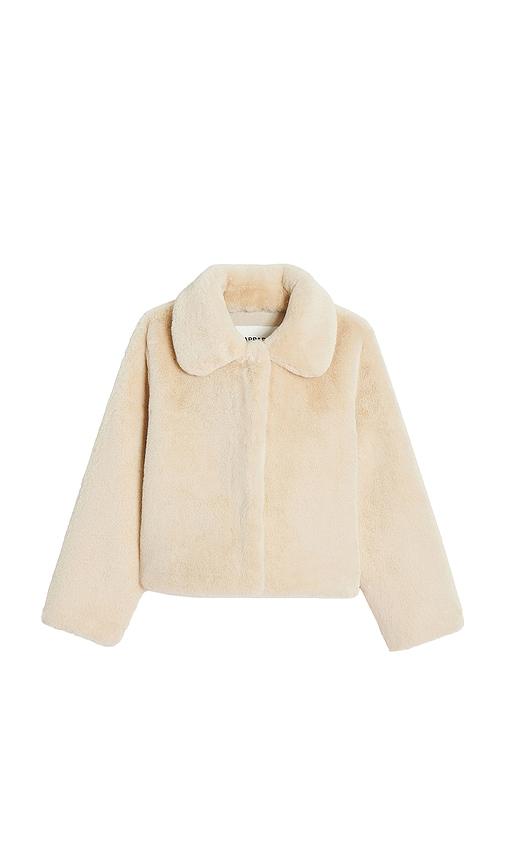 apparis elis kids coat in cream. - size 4y (also in 8y)