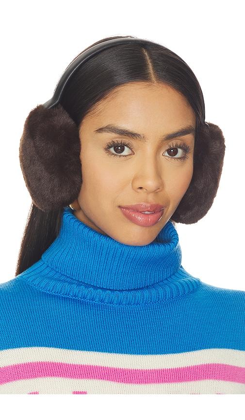 apparis esme earmuffs in brown.