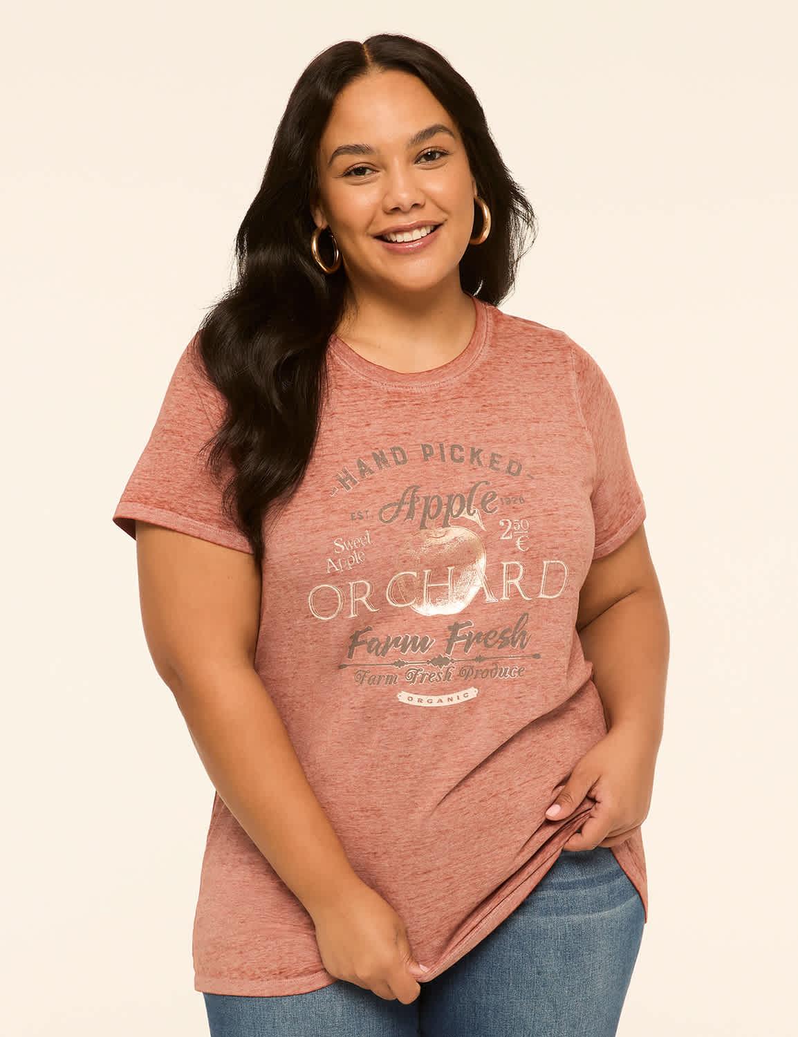 apple orchard graphic tee