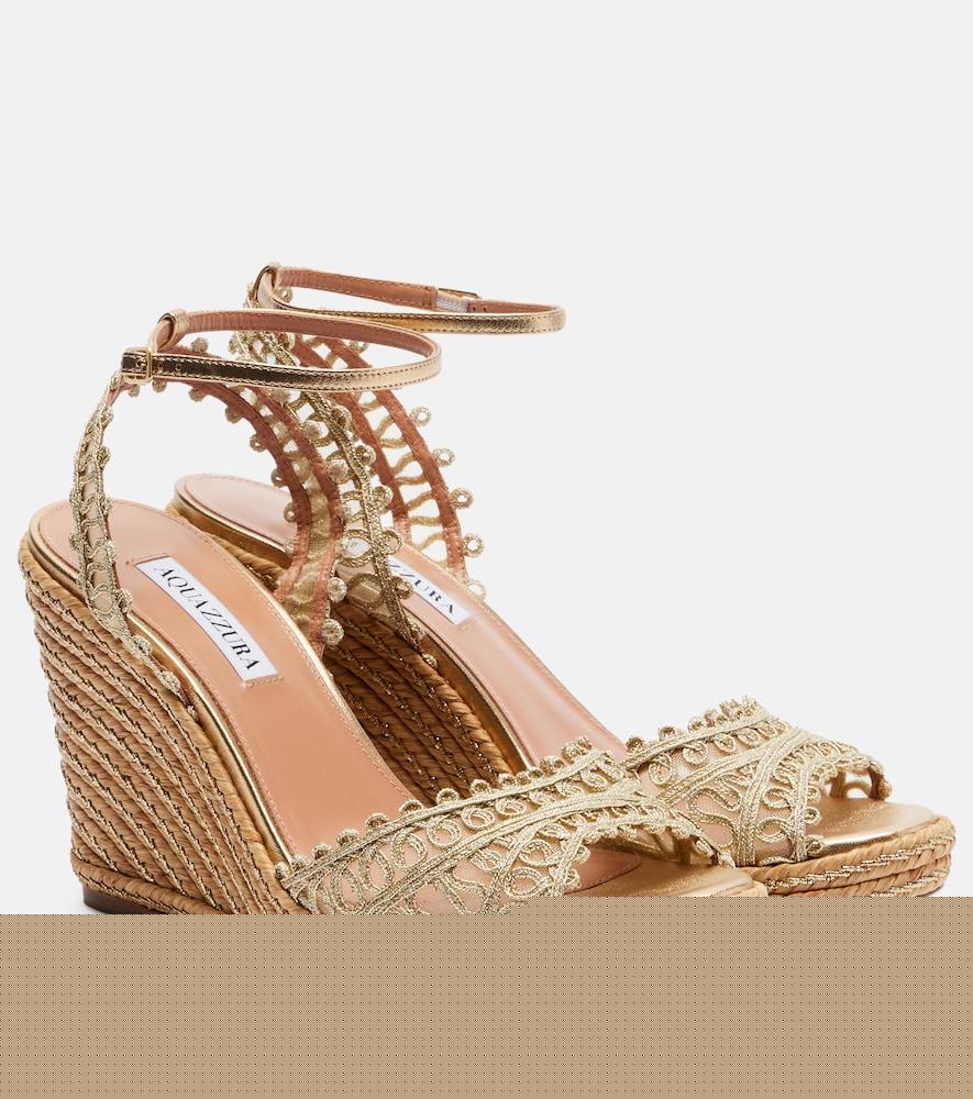 aquazzura kahlo espadrille wedges