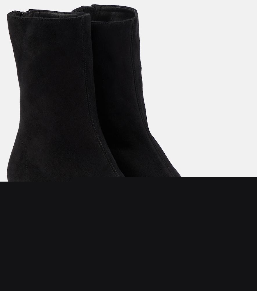 aquazzura montmartre 50 suede ankle boots