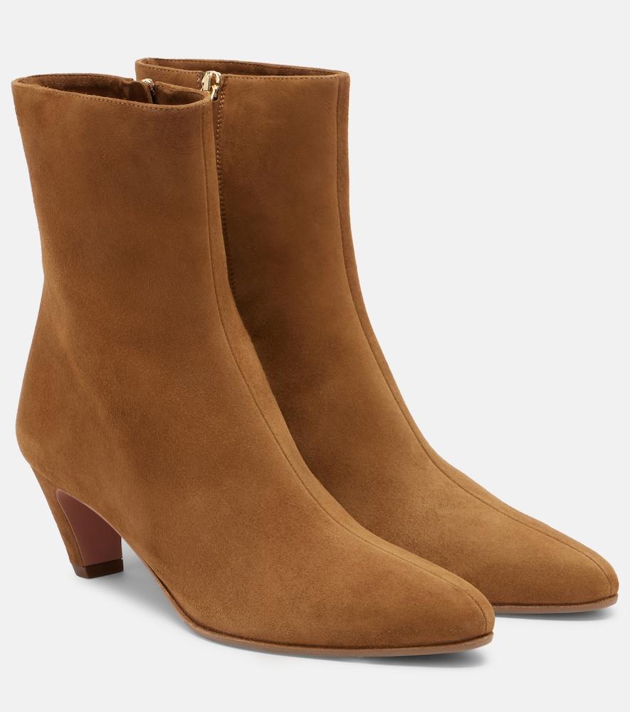 aquazzura sloan suede ankle boots