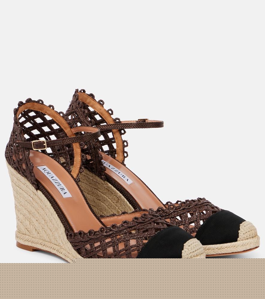 aquazzura sunburst 100 espadrille wedges