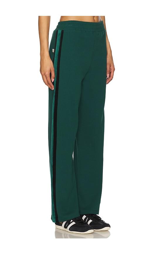 araminta james cloe knit pant in dark green. - size m (also in s)