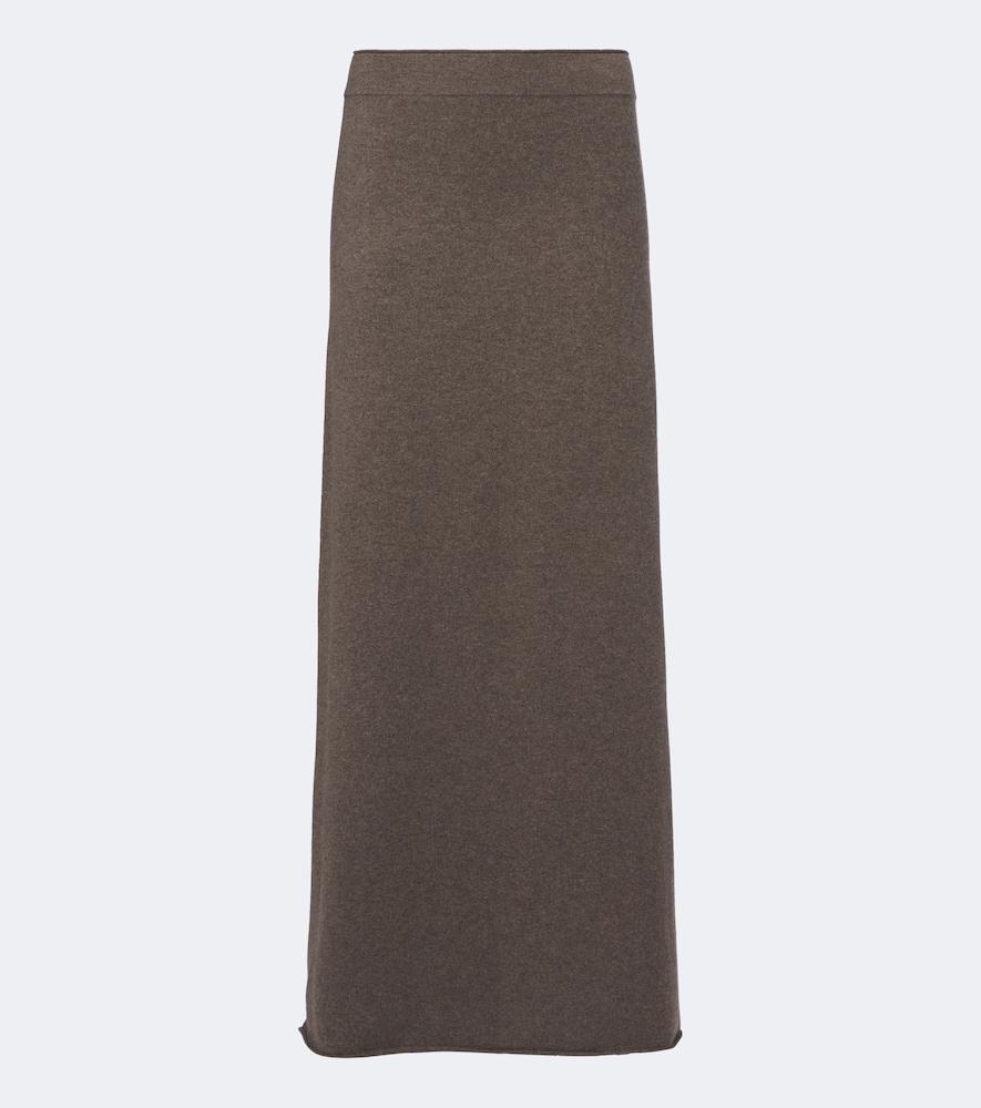 arch4 parker cashmere maxi skirt