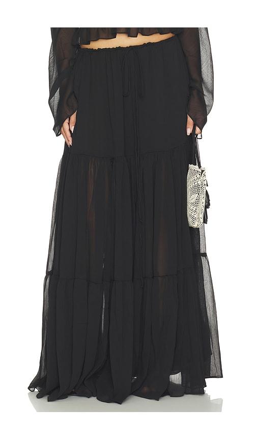 arcina ori alessandra skirt in black.