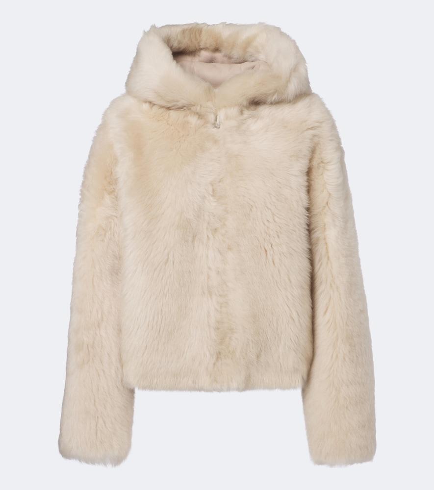 arma bianca reversible shearling jacket