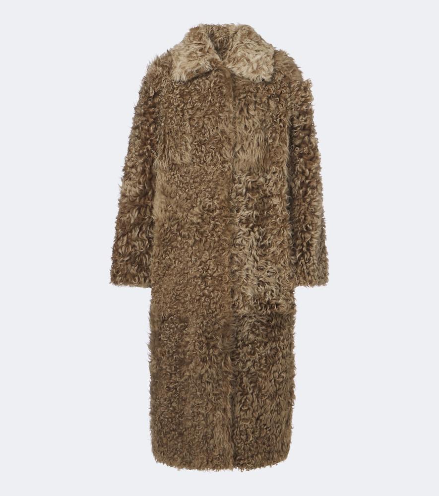 arma cristina reversible shearling coat