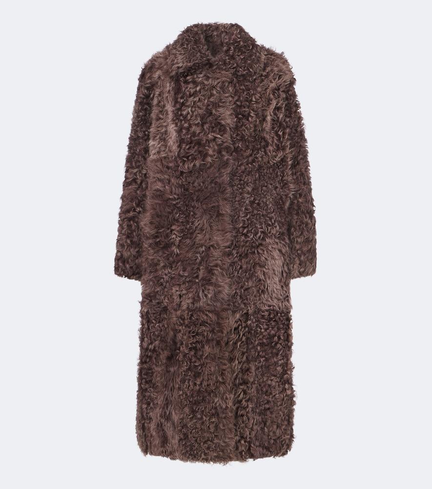 arma cristina reversible shearling coat