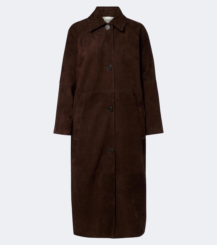 arma judy suede coat