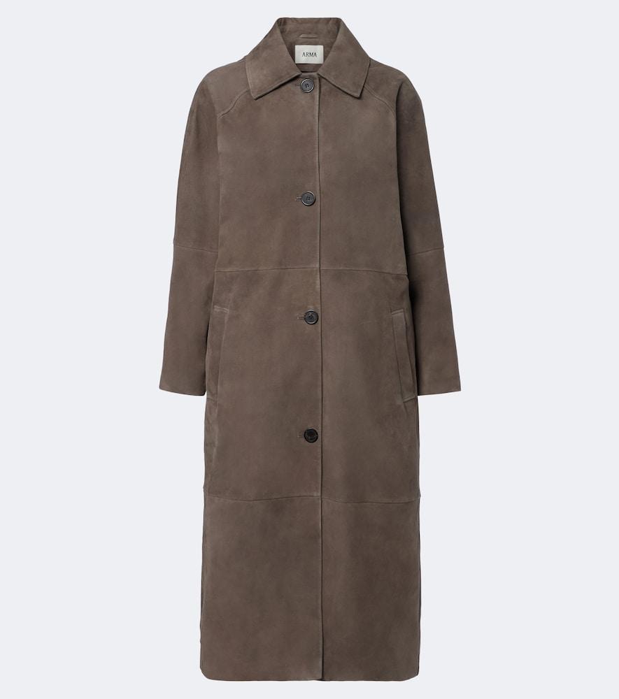 arma judy suede coat